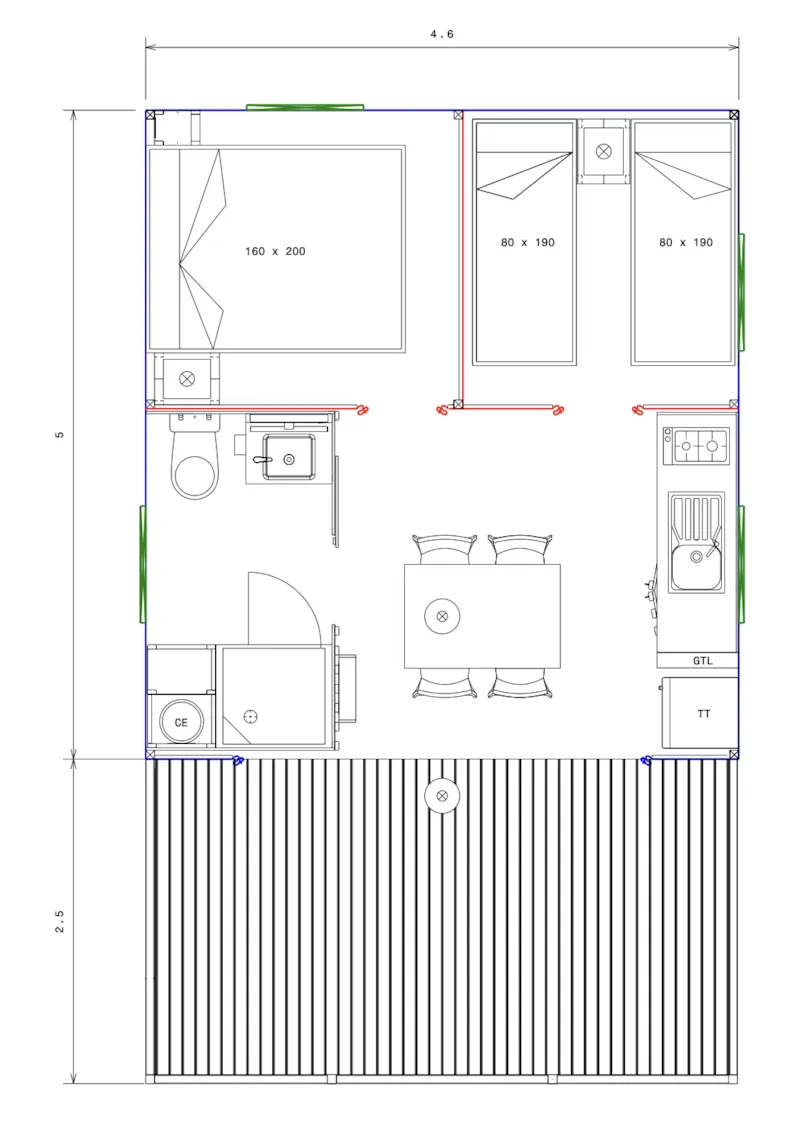 Bungalow Toilé Pagan