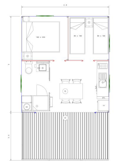 Canvas bungalow Pagan