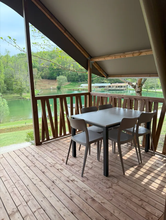 Location - Bungalow Toilé Pagan - Camping Les 2 Lacs