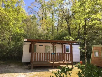 Mietunterkunft - Bungalow Larraun - Camping Etxarri