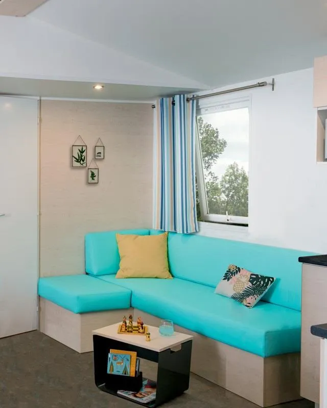 Location - Mobil Home 3 Chambres - Camping Les Cigales