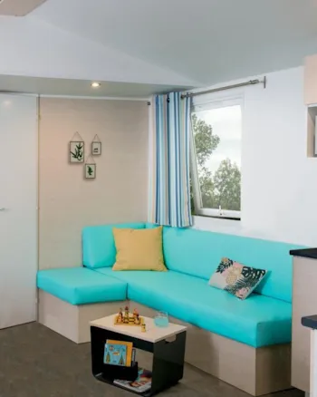 Mietunterkunft - Mobilheim 3 Zimmer - Camping Les Cigales