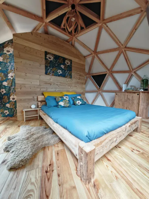 Accommodation - Geodesic Dome - image n°2 - CAMPING DE L'ARCHE