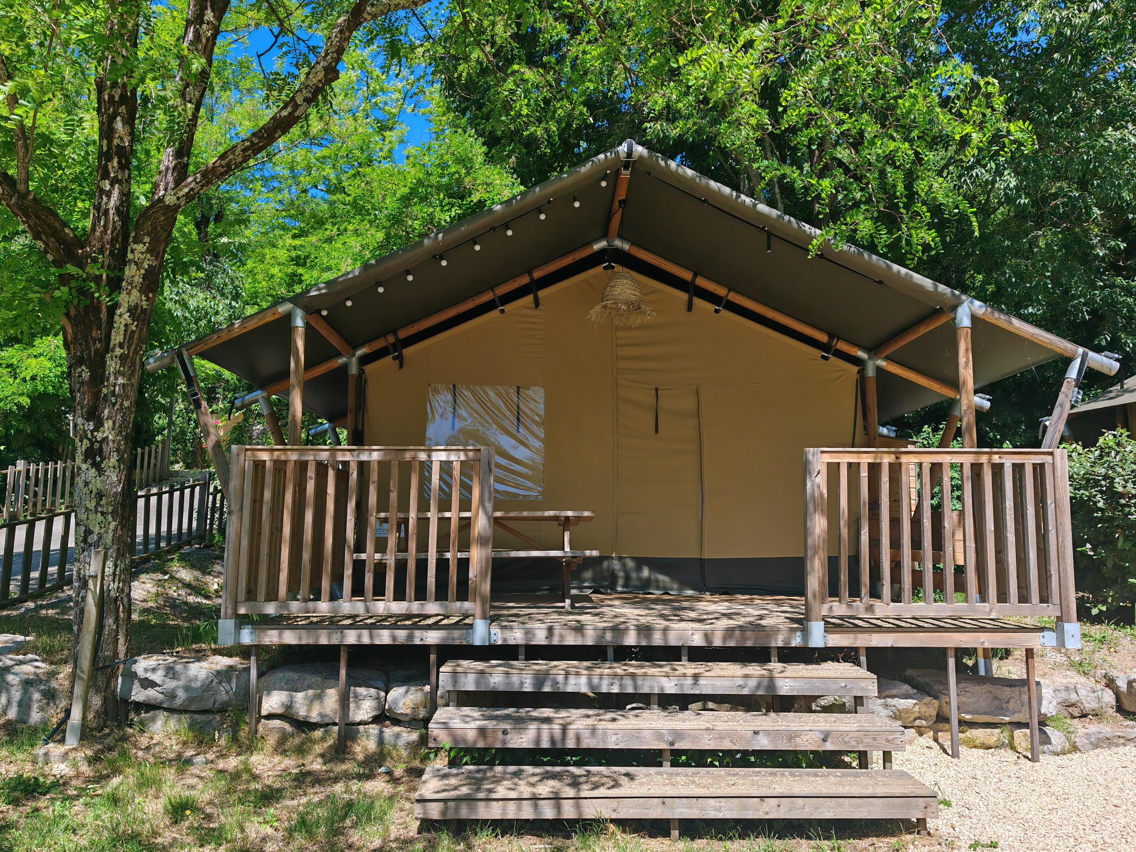 Ferietype - Luksus Safari Lodge - CAMPING DE L'ARCHE