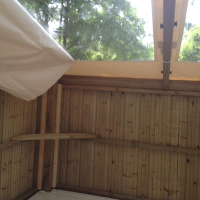 Cabin CAMPETOILE 5m² with river view (without sanitary facilities)