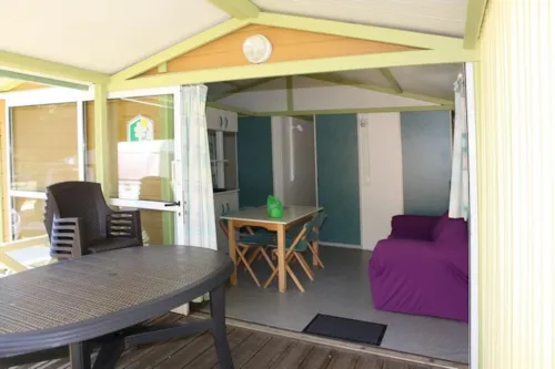 Mietunterkunft - Gitotel Hütte 25 M² - image n°7 - Camping la Charderie