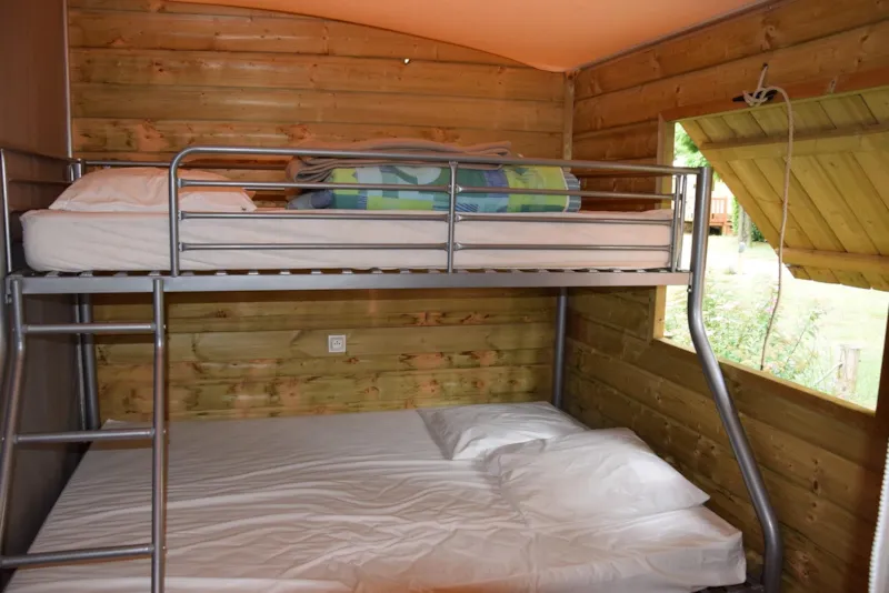 Tente Équipée Ecolodge Sahari 19M² (Sans Sanitaires)