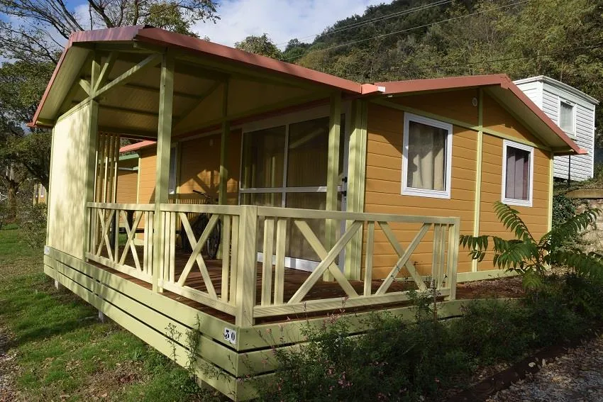 Location - Chalet Pmr 35M² - Camping la Charderie
