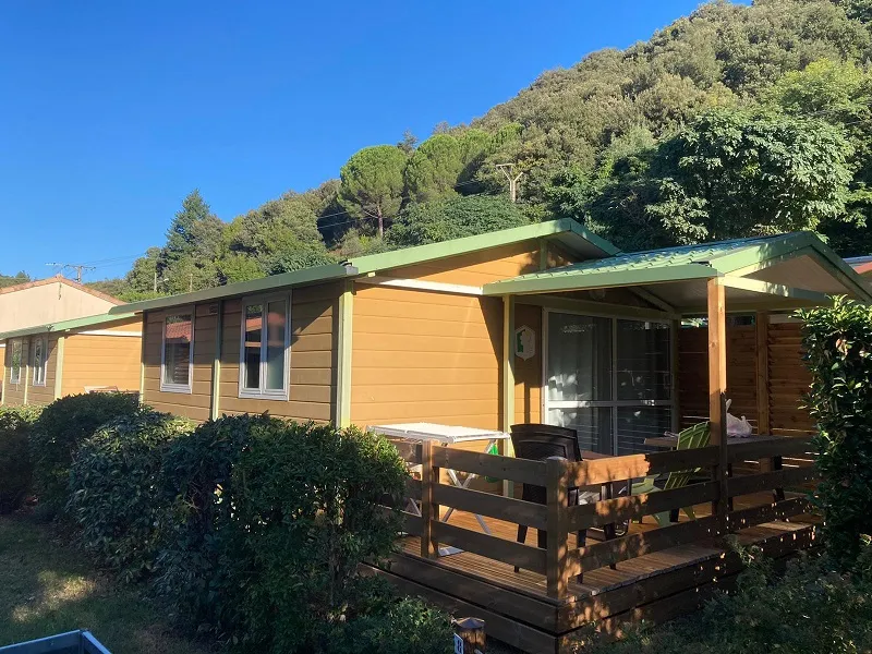 Location - Chalet Gitotel 25 M² - Camping la Charderie