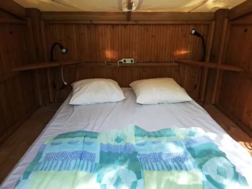 Location - Cabane Campetoile  De 5M² Vue Sur Rivière (Sans Sanitaires) - image n°6 - Camping la Charderie