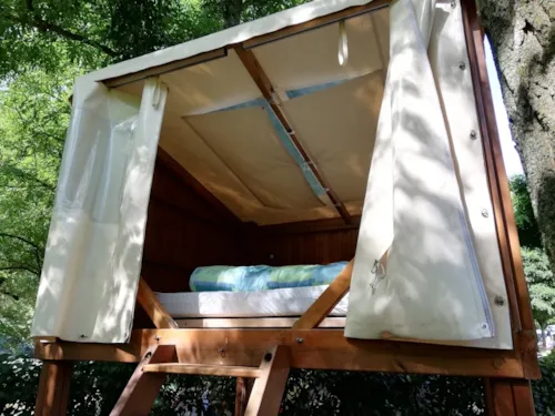 Location - Cabane Campetoile  De 5M² Vue Sur Rivière (Sans Sanitaires) - image n°7 - Camping la Charderie
