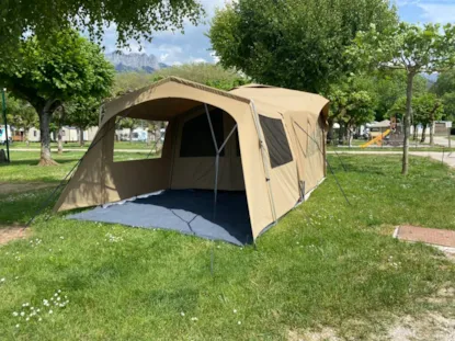 Equipped Tent – Small Model "Ready-To-Camp" New For 2025