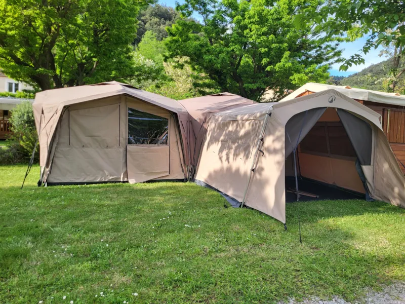 Tente Équipée – Grand Modèle "Prêt À Camper" Nouveauté 2025