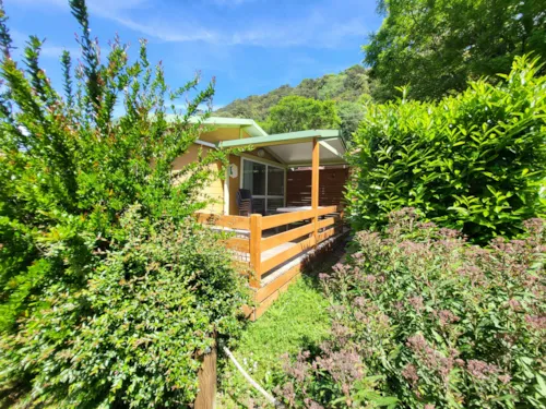 Mietunterkunft - Gitotel Hütte 25 M² - image n°1 - Camping la Charderie