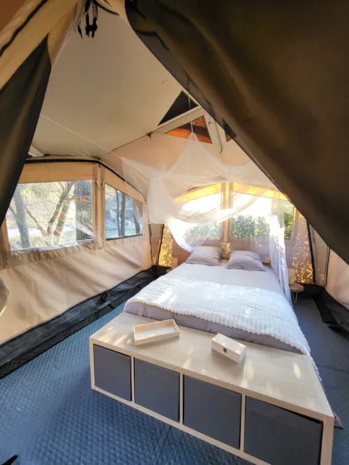Huuraccommodatie(s) - Glamping Tent - image n°2 - Camping la Charderie