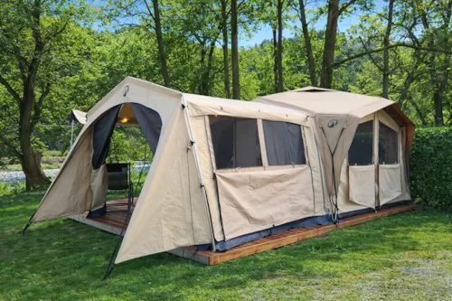 Huuraccommodatie(s) - Glamping Tent - image n°5 - Camping la Charderie