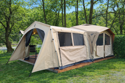 Glamping tent