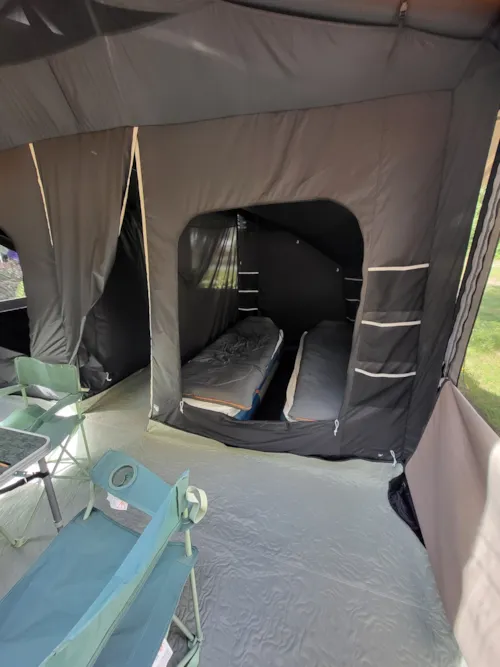 Mietunterkunft - Zelt Dome 25M2 Bereit Zum Zelten - image n°3 - Camping la Charderie