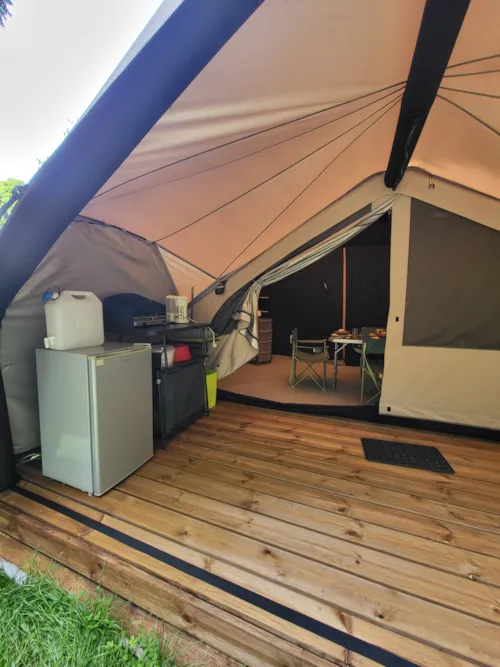 Mietunterkunft - Zelt Dome 25M2 Bereit Zum Zelten - image n°7 - Camping la Charderie