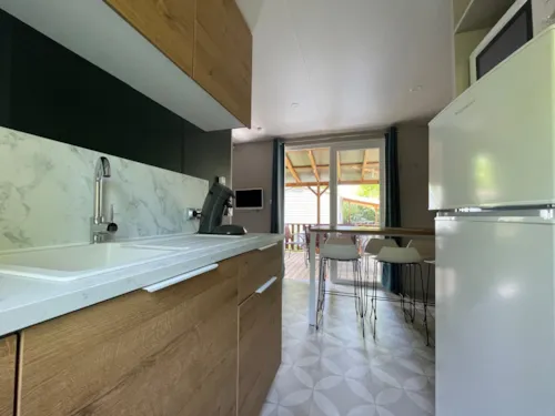 Huuraccommodatie(s) - Grand Confort O'hara 845  3 Kamers - image n°5 - Camping de Laborie