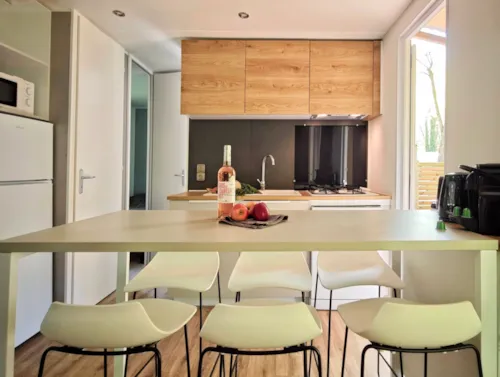 Accommodation - Mobilhome 3 Bedrooms - image n°4 - Camping de Laborie