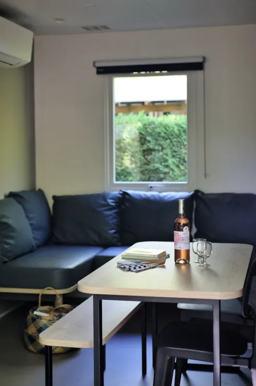 Mietunterkunft - Grand Confort Riviera 3 -  3 Zimmer - image n°3 - Camping de Laborie
