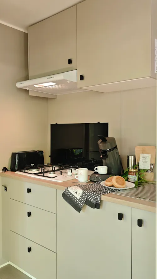 Mietunterkunft - Grand Confort Riviera 3 -  3 Zimmer - image n°2 - Camping de Laborie