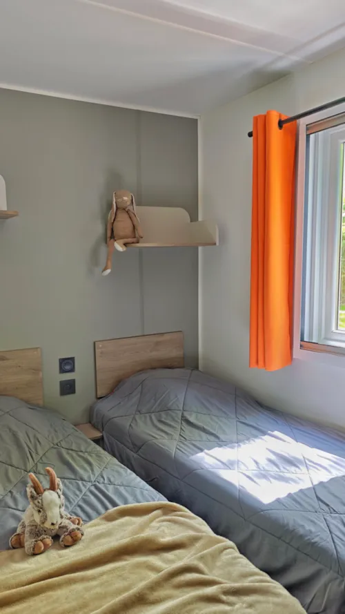 Mietunterkunft - Grand Confort Riviera 3 -  3 Zimmer - image n°5 - Camping de Laborie
