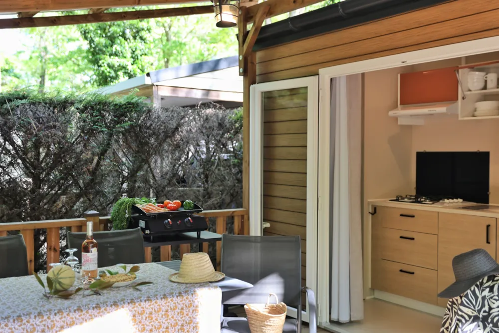 Location - Grand Confort Super Mercure Riviera 2 Chambres - Camping de Laborie