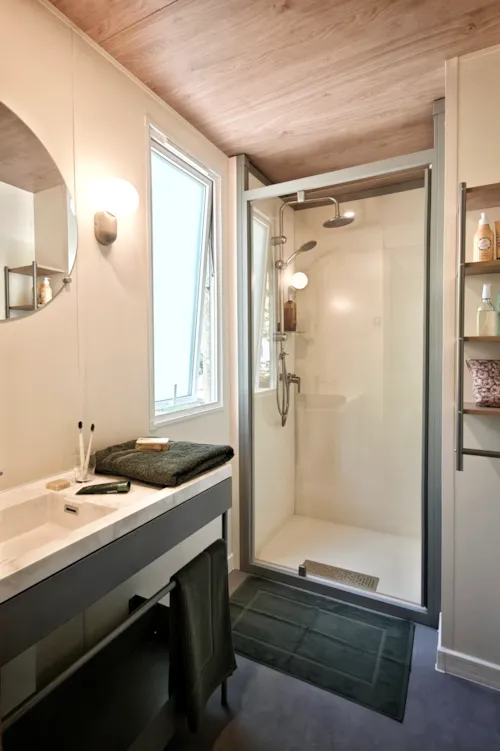Mietunterkunft - Grand Confort** 844 2 Chambres- Nouveauté 2026 - image n°7 - Camping de Laborie