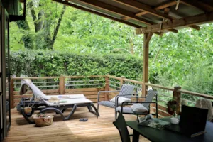 Locatif - Grand Confort** 844 2 chambres- Nouveauté 2026 - Camping de Laborie