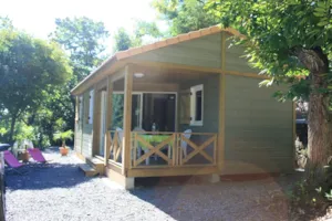 Locatif - Hütte Fabre Komfortbereich - CAMPING LES CHATAIGNIERS