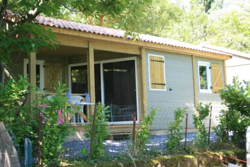 Location - Chalet Fabre Gamme Confort Mercredi A Mercredi En Saison - image n°6 - CAMPING LES CHATAIGNIERS