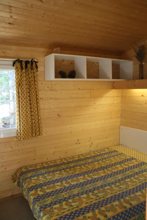Mietunterkunft - Hütte Abeille - image n°4 - CAMPING LES CHATAIGNIERS