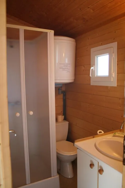 Mietunterkunft - Hütte Abeille - image n°6 - CAMPING LES CHATAIGNIERS