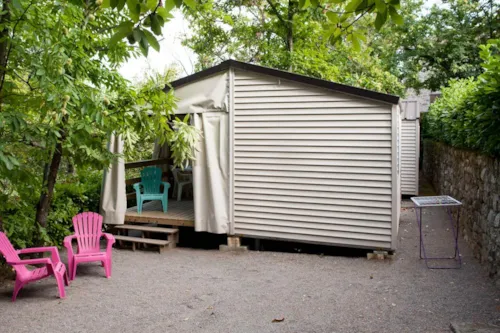 Mietunterkunft - Mobilheim Tithome - image n°2 - CAMPING LES CHATAIGNIERS