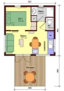 Accommodation - Chalet Mistral - image n°6 - Camping Les Arches