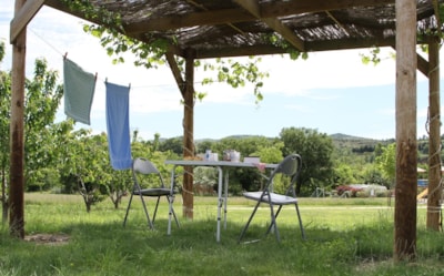 Premium pitch for tent/caravan/camper 2/7 pers. + 10 A