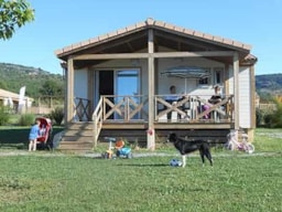 Mietunterkunft - Chalet Détente - Camping Les Arches