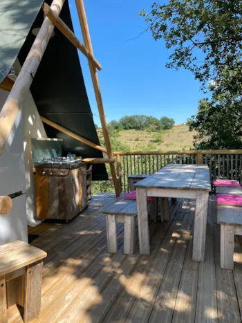 Mietunterkunft - Lakota Camp - Camping Les Arches