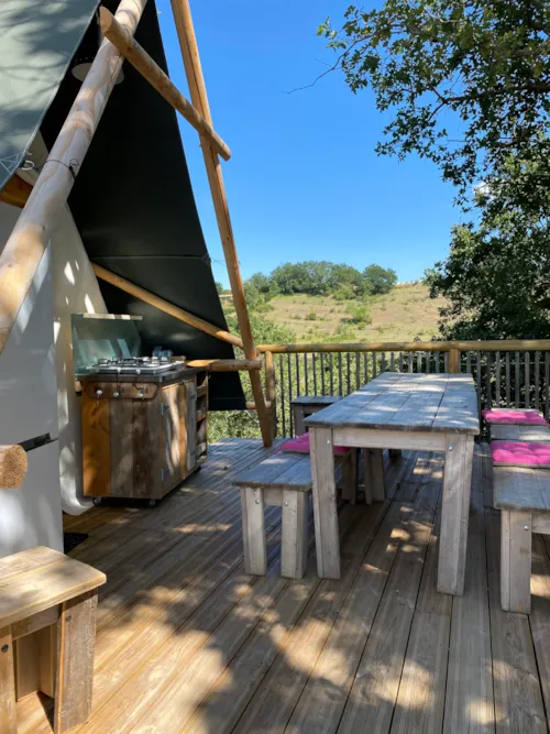 Mietunterkunft - Lakota Camp - image n°1 - Camping Les Arches