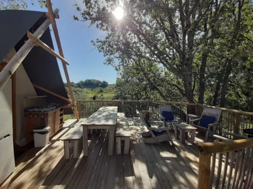 Mietunterkunft - Lakota Camp - image n°6 - Camping Les Arches