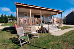 Mietunterkunft - Chalet Confort 38M² - Camping Les Arches