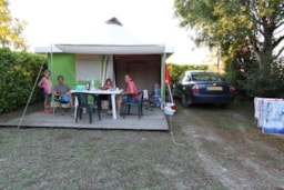 Mietunterkunft - Zeltbungalow - Camping Le Néri