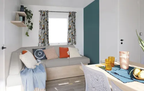 Huuraccommodatie(s) - Stacaravan Superieur 2 Slaapkamers - image n°2 - Camping les Peupliers