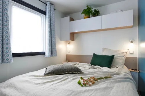 Huuraccommodatie(s) - Stacaravan Confort 2 Slaapkamers - image n°1 - Camping les Peupliers