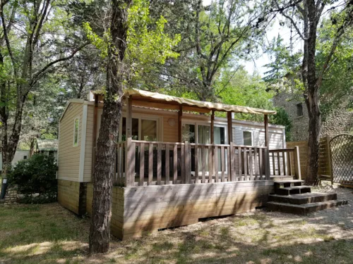 Huuraccommodatie(s) - Mobilhome Classique 3 Slaapkamers - image n°1 - Camping les Peupliers