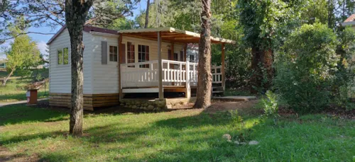 Huuraccommodatie(s) - Stacaravan Classique 2 Slaapkamers - image n°1 - Camping les Peupliers