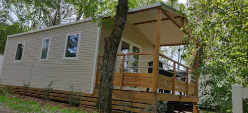 Huuraccommodatie(s) - Stacaravan Confort 2 Slaapkamers - image n°4 - Camping les Peupliers