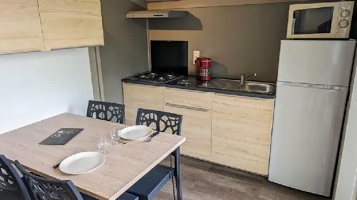 Accommodation - Chalet Confort 2 Chambres - image n°3 - Camping les Peupliers